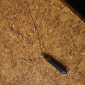 Blue Lapas stone necklace